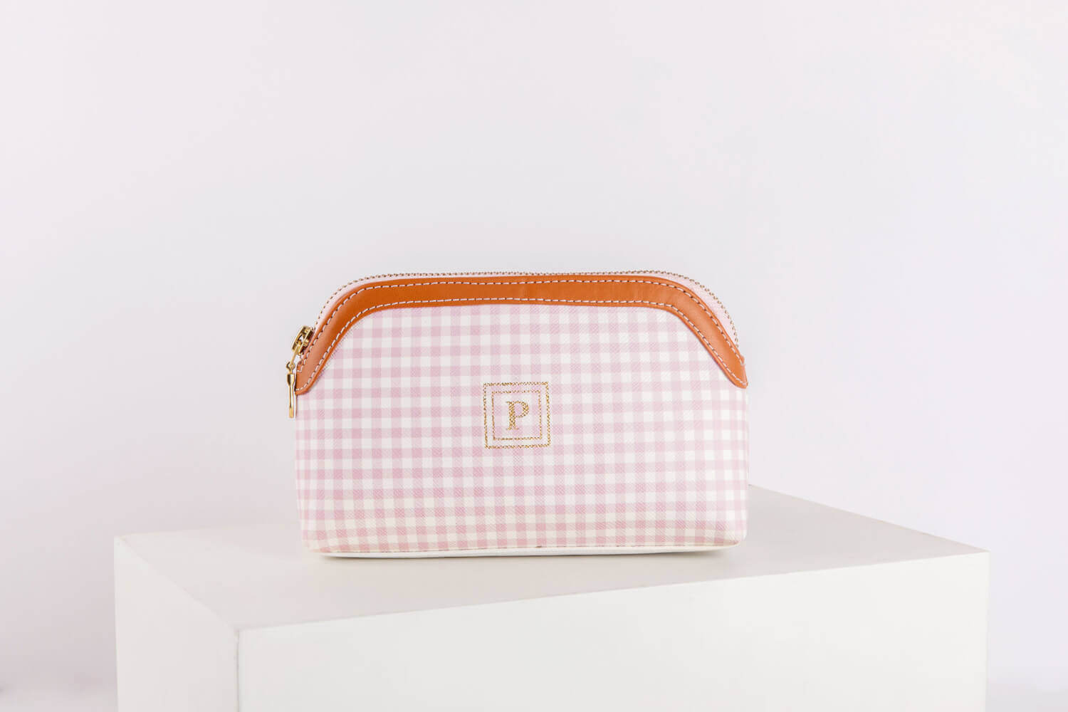 Pink Mini Oval Pouch